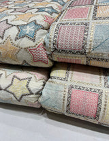 44" pure cotton heavy embroideries