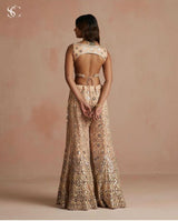 54" georgette embroideries