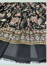 54" georgette embroideries