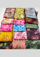 44" organza digital prints