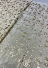 Pure tissue silk embridoeries 44”