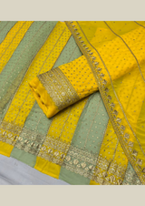 54" georgette embroideries