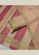 54" georgette embroideries