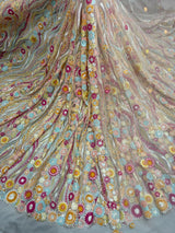 54" nett embroideries