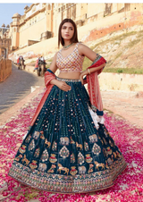 44" and 54" georgette combination