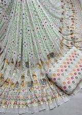 44" and 54" georgette combination