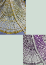 54" nett thread and sequin