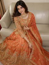 Heavy cutdana embroidery