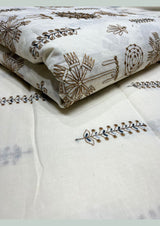 44" PURE COTTON EMBROIDERIES