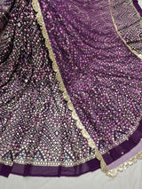 54" georgette embroideries