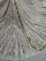 54" georgette embroideries