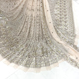 54" georgette embroideries