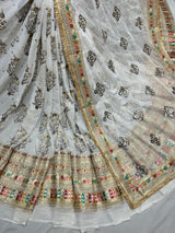 54" georgette embroideries