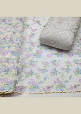 54" net embroideries