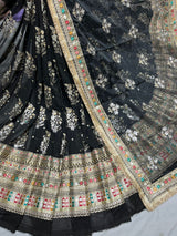 54" georgette embroideries