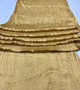 satin silk crush pleating 44"