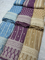 Pure georgette 54”