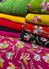 44” pure crepe prints