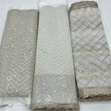 Pure Georgette Embroidery 54 & 44 inches Combinations