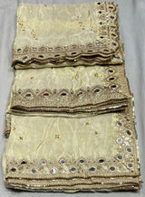 Pure zari fabric