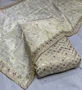 Pure zari fabric