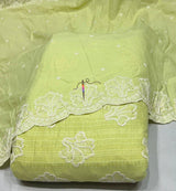 Cotton jaccord embroidery