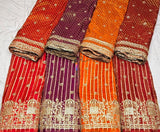 Tissue jacquard embroidery