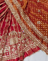 Tissue jacquard embroidery