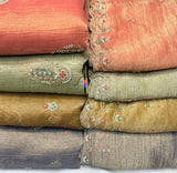 Salsa crush cutdana embroidery