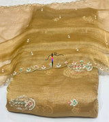 Salsa crush cutdana embroidery