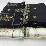 Tatami stich embroidery