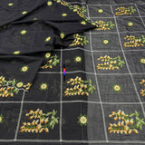 Tatami stich embroidery