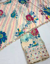 Multi thread embroidery