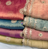 Gota pearl embroidery