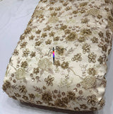Self thread embroidery