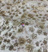 Self thread embroidery