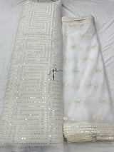 Zero sequence mirror embroidery