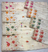 Multi cutdana embroidery
