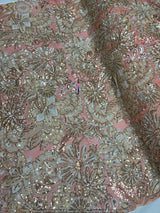 Multi Cutdana Handwork Embroidery