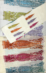 Pure viscose crepe