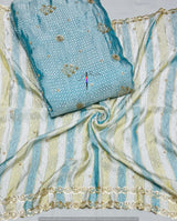 Handwork cutdana embroidery