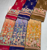 Position print embroidery