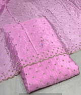 Cutdana beads embroidery