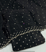 Cutdana beads embroidery