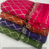 Gota foil embroidery