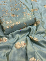Hand gota meena embroidery