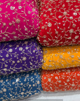 Handwork cutdana embroidery