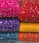 Handwork cutdana embroidery