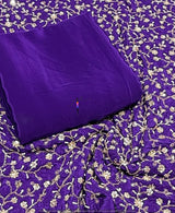 Handwork cutdana embroidery
