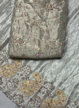 Heavy Aplic embroidery